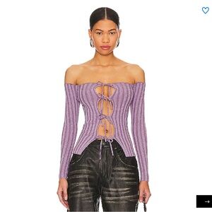 Superdown Lola Off Shoulder Top, Size: XS